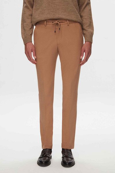 Twn Camel Dobby Jogger Pants