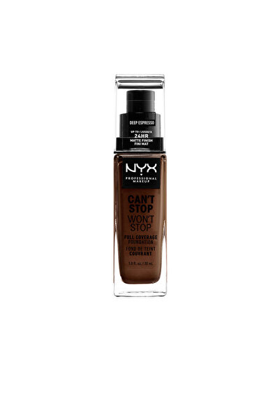 NYX Professional Makeup Can't Stop Won't Stop Foundation mit voller Deckkraft...