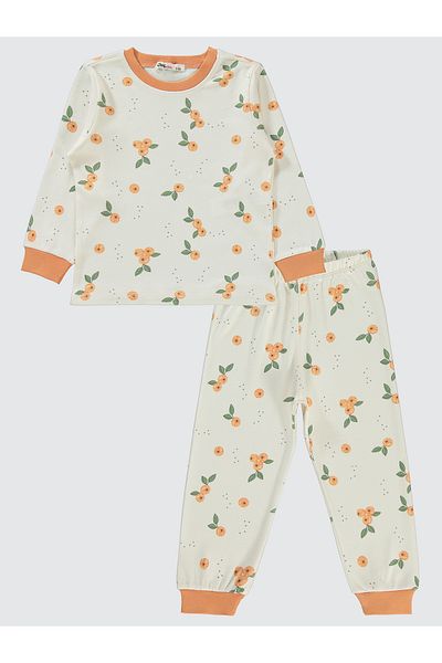Civil Girls 2-5 Years Old Girl's Pajama Set - Light Salmon