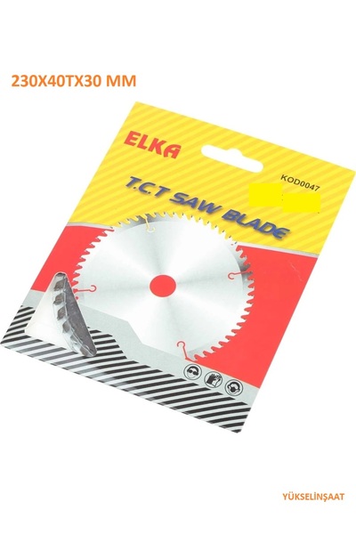 ELKA 230X40TX30mm SUNTA ELMAS TESTERE YÜKSEK GÜÇ  KALİTE SAĞLAM