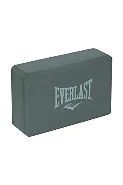 EVERLAST Yoga Brick | Eva Foam | Non-slip | For Home Fitness And Yoga | Grey