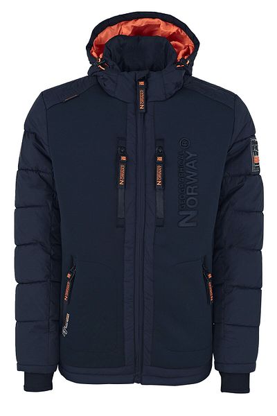 Norway Geographical Ανδρικό Navy Blue Parka BEACHWOOD