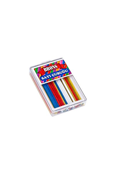 Brons Cutie din plastic pentru bețe de numărat Br-222