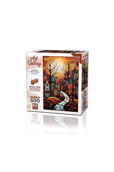 Ks Games Puzzle 500 Parça Houses 20076