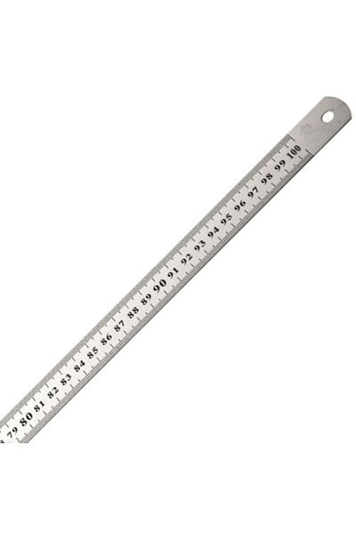 Bafix 100 cm Steel Ruler - Bfx-Çc100
