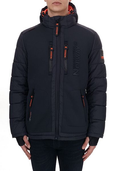 Norway Geographical Ανδρικό Navy Blue Parka BEACHWOOD
