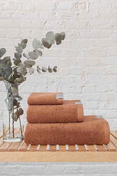 Upline Mauro 100% Organic Cotton 3-Piece Towel Set (30X30+50X90+70X140).