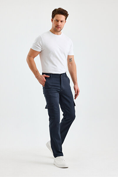 WKM Чоловічі штани Regular Fit Casuel Зручний крій Не джинсові Штани з кишенями