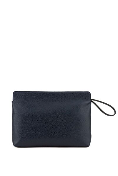 Bilik Deri Синьо-біла жіноча сумочка-портфель та клатч MTŞ 30