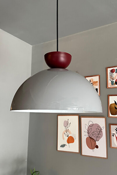 Bamyum Yimpi Avize Vişne Çürüğü Şapka Tekli Sarkıt Salon Kuaför Cafe Dekoratif Aydınlatma Pastane