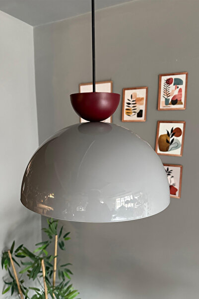 Bamyum Yimpi Avize Vişne Çürüğü Şapka Tekli Sarkıt Salon Kuaför Cafe Dekoratif Aydınlatma Pastane