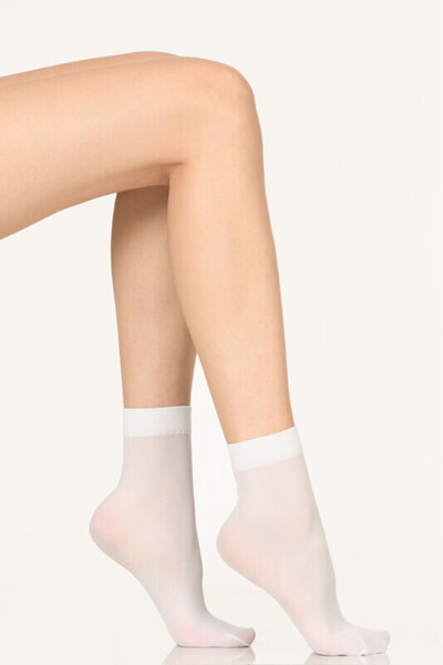 NBB White 70 Soft Socks