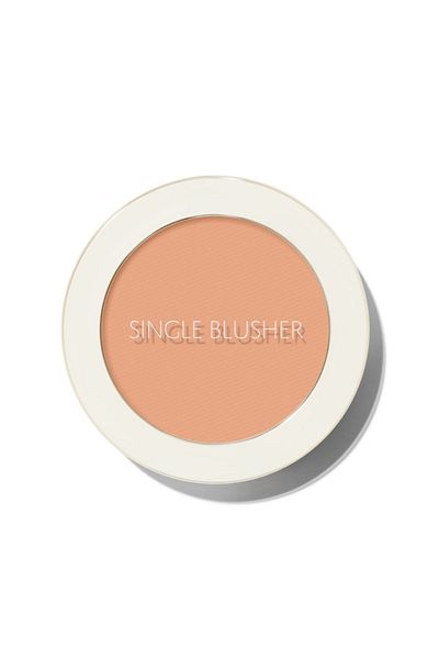 THE SAEM Single Powder Blush with Sebum Control - Saemmul Single Blusher - Desert Peach (Vi̇oni̇ne)