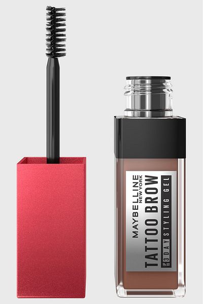 Maybelline New York Tattoo Brow 3 Day Styling Eyebrow Gel, Warm Brown