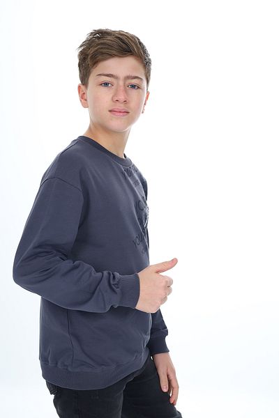 Toontoy Boy's New Project Printed Sweatshirt
