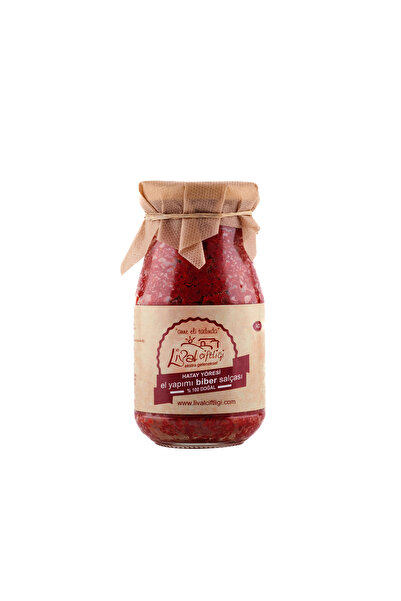 LİVAL ÇİFTLİĞİ El Yapımı Acı Biber Salçası 380 Gr