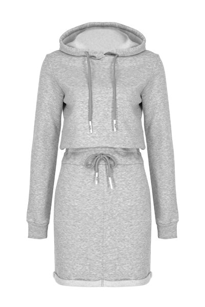 muub's Rochie de transpirație înălțată cu glugă, cu lungime reglabilă, cu 3 fire