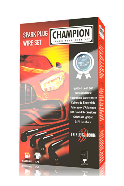 CHAMPION SPARK PLUG WIRE SET Opel Astra F 1.4-1.6 8v 92-98 14se-c16se 4cc