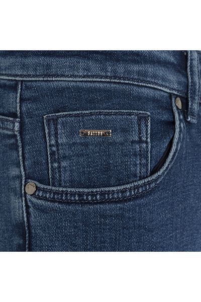 Gallus 5 Pocket Regular Fit Washable Blue Denim Pants