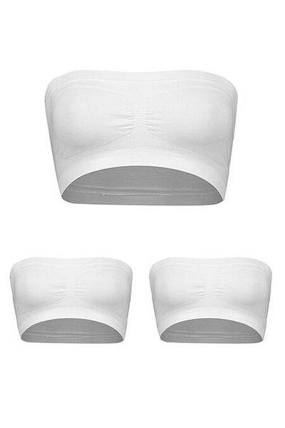LOYA White Taktel 3-Piece Bustier Set