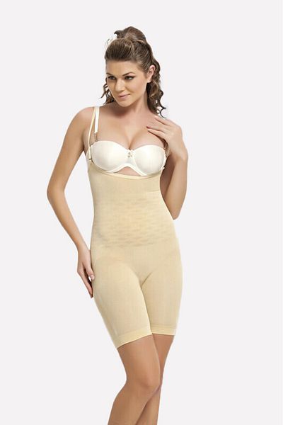 NBB Nude Colored Underbust Corset with Shorts
