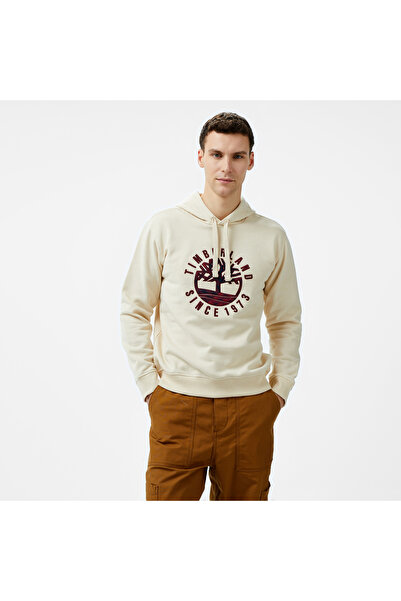 Timberland Holiday Graphic Men's Cream Hoodie