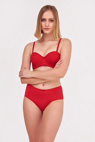 LOYA Red Sierra Strapless Bra