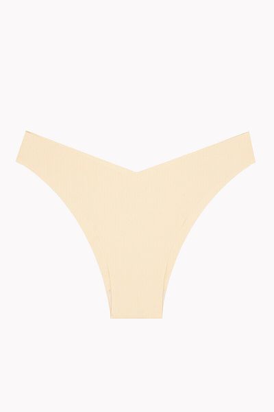 NBB Skin Color 3-Piece Laser V Shape Brazillian Panties