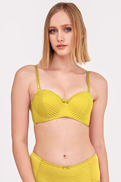 LOYA Sarı Sierra Straplez Sütyen