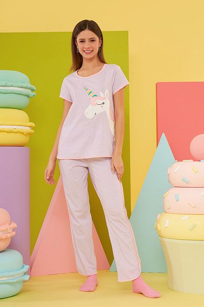 NBB Lilac Unicorn Pajama Set