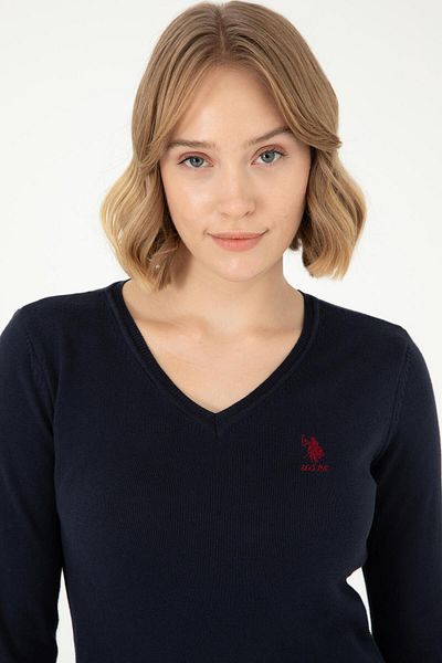 U.S. Polo Assn. Women's V-Neck Basic Sweater