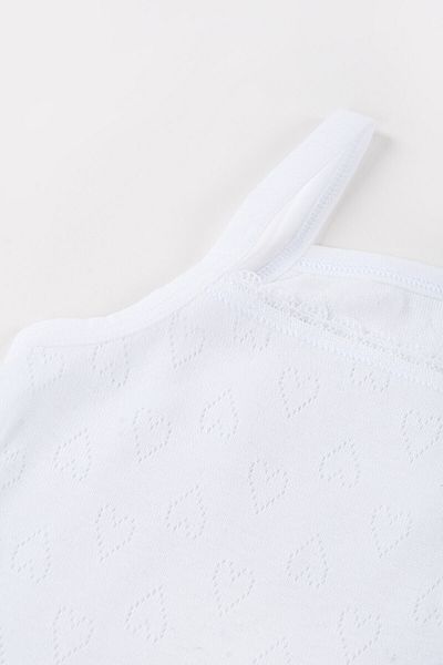 NBB White Jacquard Rope Strap Girl's Athlete