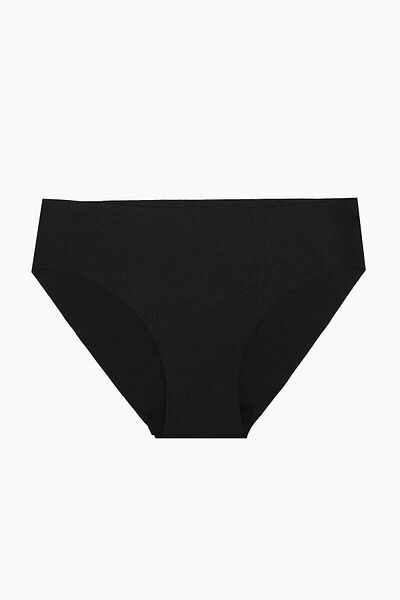 NBB Βασικά εσώρουχα 3 τεμαχίων Black Mink Skin Laser No Trace Cut