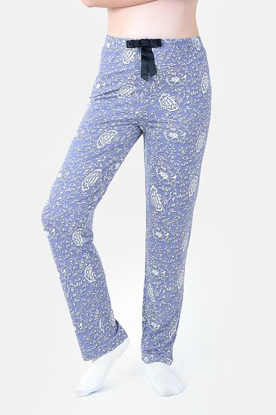 LOYA Blue Loya Start Flower Sleepwear Bottom