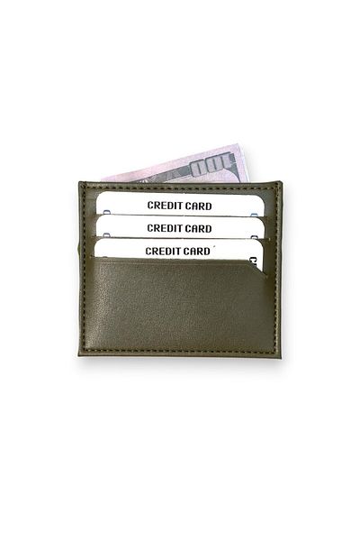 Modica Zelina - Vegan Leather Slim Wallet |   Μινιμαλιστική θήκη κάρτας |   Λεπτή θήκη πιστωτικής κάρτας