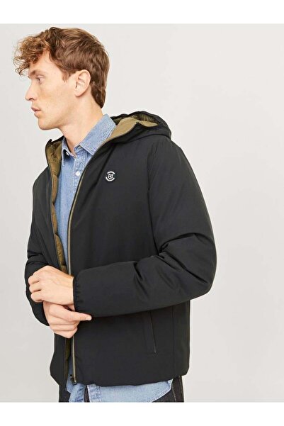 Jack & Jones Jprblubrook reversible jacket ln black