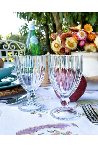 Madame Coco Fiona 4-teiliges kurzes Weinglas-Set