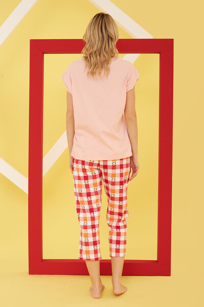 NBB Σετ πιτζάμες Pink Love Is Sweet The Sleeping Panda