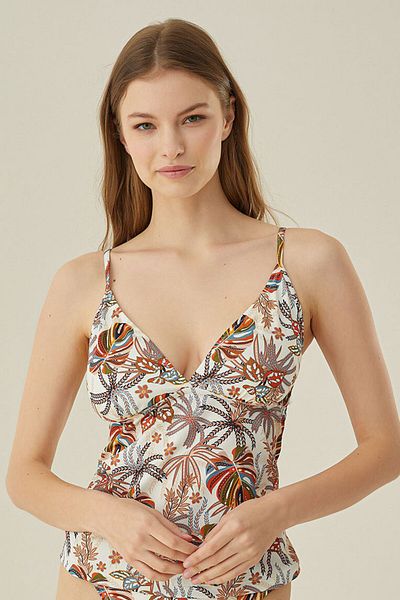 NBB Antiquin Colored Single Top Tankini