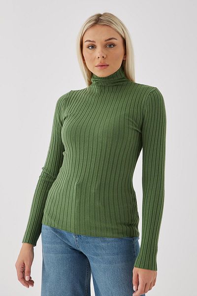 Fashion Friends Μπλούζα με ζιβάγκο πράσινη
