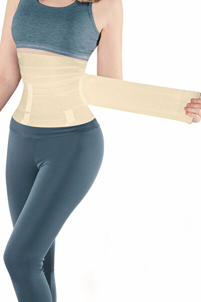 NBB حزام خصر ملفوف بلون البشرة للجنسين