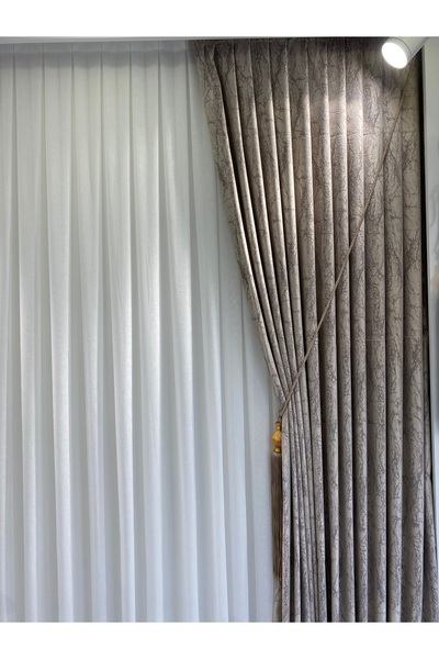 beatiful ФОНОВА ЗАВЕСА С ВЕНИРАН ДИЗАЙН 1/3 ПЛЪТНО ПЛИСИРАНА ТОК ТЪКАН НОВ СЕЗОН ЕДИНАКВАТА КРИЛО -С ПРИДРУЖИТЕЛЕН ПОДАРЪК-