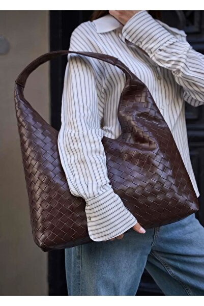 DMG Collection Γυναικεία τσάντα ώμου μεγάλου μεγέθους