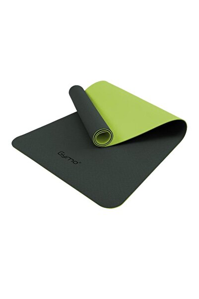 Gymo Ekolojik 6mm Tpe Yoga Matı Pilates Minderi Neon Yeşil