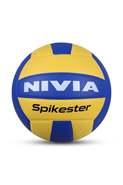 Nivia كرة طائرة Spikester Encounter 494 | أصفر/أزرق | مقاس 4 | بولي بروبلين |...