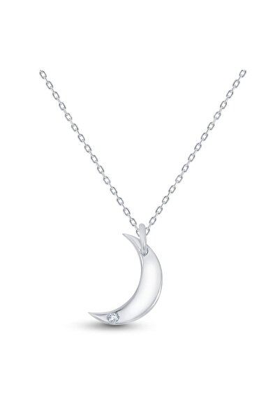 Luna Diamond Pırlantalı Luna Ay Kolye