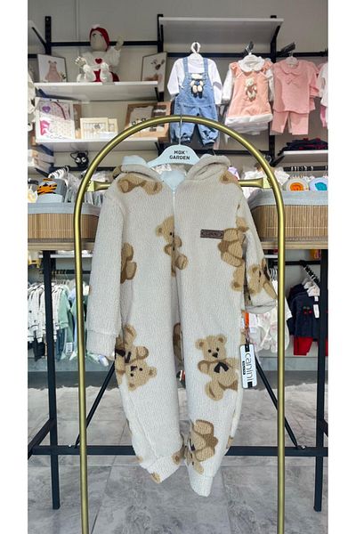 MBK GARDEN Baby & Kids Plush Teddy Bear Jumpsuit