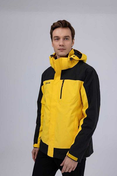 2AS Elbruz Man 3 in 1 Jacket Yellow / Anthracite