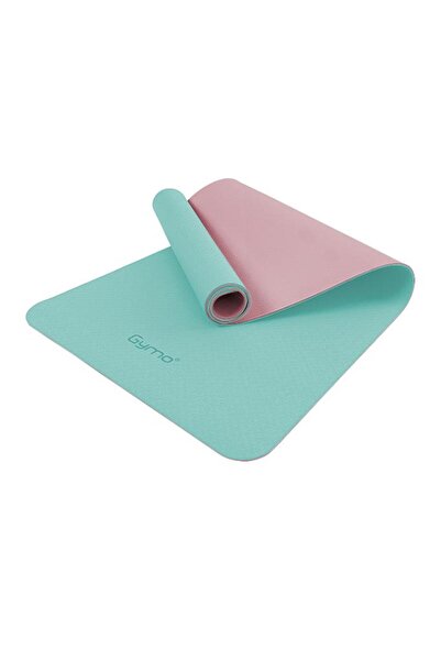 Gymo Ekolojik 6mm Tpe Yoga Matı Pilates Minderi Nane Yeşili