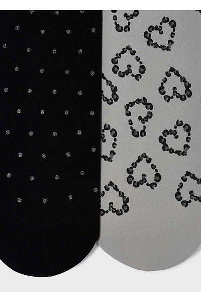 MAYORAL 2-10 Years Girl's 2-Piece Pantyhose Set Black